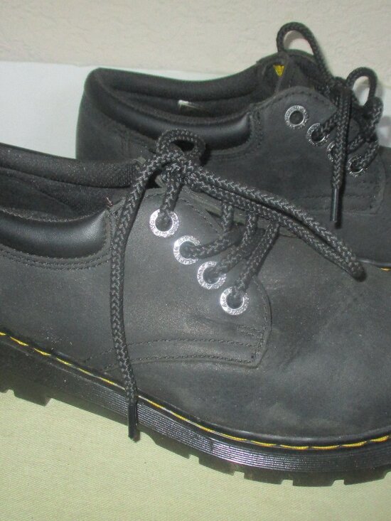 DR Martens Industrial Steel Toe Oxfords Shoe Sz8 main image 10